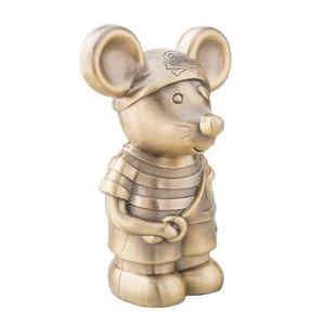 Pot à billets en métal Cadeau du zodiaque pour enfants <span class=keywords><strong>Tirelire</strong></span> souris <span class=keywords><strong>pirate</strong></span> créative <span class=keywords><strong>Tirelire</strong></span> souris jouet mignon - Product Image 2