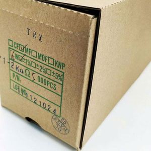 Factory Direct MF1/4W-1.2Kohm1% T52 1/4W Resistors Metal Film Resistors 1.2Kohm 1% 1/4W - Product Image 1