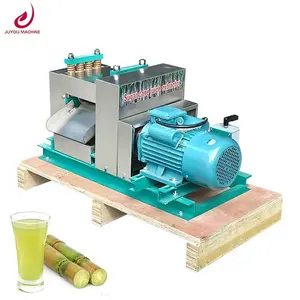 JUYOU Industrial Commercial Electric Sugar Cane Sugarcane Press Juice Juicer Squeezing Extracting Extractor Making Machine