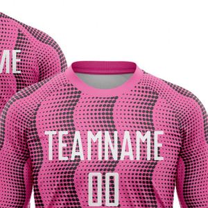 Modern <b>Long</b> Sleeve Soccer Jersey Football Performance Shirt Breathable Quick Dry Athletic <b>Match</b> Training Uniform for Men Teams - Product Image 4