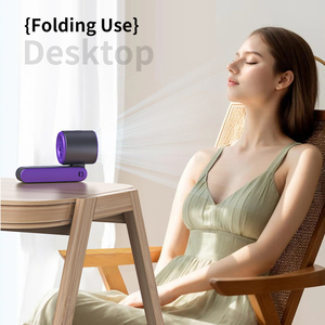 Mini <span class=keywords><strong>ventilateur</strong></span> de refroidissement USB portable pliable <span class=keywords><strong>avec</strong></span> fonction de <span class=keywords><strong>glace</strong></span> intégrée pour voiture, camping-car et usage domestique - Product Image 3