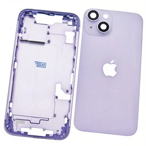 Cover Posteriore Intermedia e Telaio per iPhone 14 Viola, Scocche per Telefoni Cellulari - Product Image 2