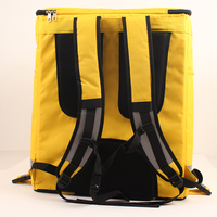 Sac à dos isotherme commercial personnalisé en tissu Oxford imperméable pour livraison de pizzas à vélo ou à moto, idéal pour garder les aliments chauds