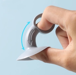 ซิลิโคนกันกระแทกแบบไม่เจาะรู ที่ดูดประตูห้องน้ำ - Product Image 2