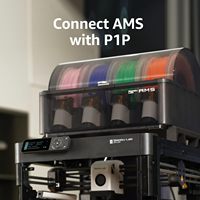 Sistem Material Otomatis Bamboo Lab AMS, Pengumpan Multi-Material 4-Spool dengan Pengeringan & RFID