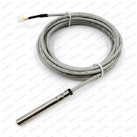 Capteur de température à tube en acier inoxydable de classe A, 4-20 mA, capteur de surface à puce RTD Pt100, thermocouple 3 fils Pt1000 Pt-100
