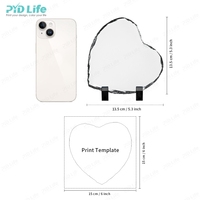 PYD Life Vente en gros de supports vierges pour sublimation, ardoises photo en pierre, personnalisables pour cadeaux DIY en gros
