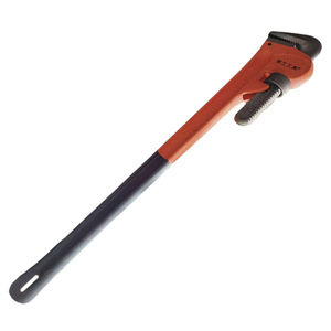 Jinggong Pipe Wrench 14/24 Inch Adjustable Serrated Jaw Industrial Grade Carbon Steel Plumbing Tool - Product Image 3