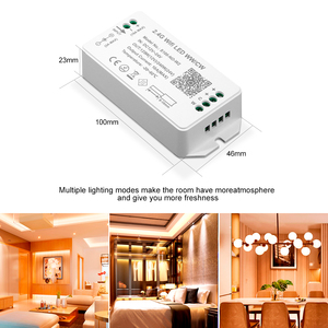 직접 공장 <span class=keywords><strong>WiFi</strong></span> tuya 앱 제어 색온도 CCT 라이트 스트립 용 <span class=keywords><strong>Led</strong></span> 컨트롤러 - Product Image 3