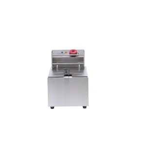 8.5L Commercial Used Fryer Stainless Steel Deep fryer Electric Deep FryerFrying Potato Chip Frying Machine Chicken Deep Fryer