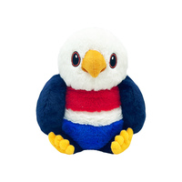 Animal en Peluche Réaliste Doux Logo Personnalisé Faucon Oiseau Mini Aigle en Peluche Jouet Animal en Peluche Personnalisé Aigle Volant Oiseau Jouets