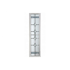 Porte d'entrée en bois avec verre dépoli pour jardins, salles de bain, bureaux et chambres à coucher - Product Image 3