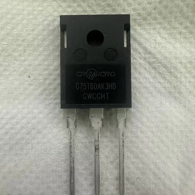 CRG75T60AK3HD 600V IGBT Transistor for Solar Inverter UPS Power Supply Industrial Grade TO-247