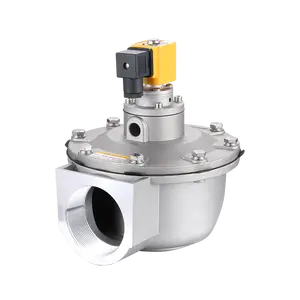 JXD9062S 2,5 дюймовый мешок фильтра диафрагмы чистого воздуха прямоугольный клапан для пылесборника импульсный Соленоидный клапан электростанции cemen