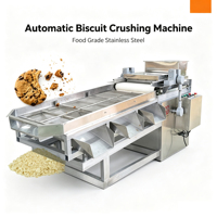 Machine industrielle électrique de broyage et de hachage de biscuits pour la production de dés et de farine de biscuits, pour usines de production de biscuits