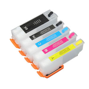 Cartouche d'encre rechargeable T2621 26XL avec puce ARC pour <span class=keywords><strong>Epson</strong></span> <span class=keywords><strong>XP</strong></span>-520 <span class=keywords><strong>XP</strong></span>-600 <span class=keywords><strong>XP</strong></span>-610 <span class=keywords><strong>XP</strong></span>-620 <span class=keywords><strong>XP</strong></span>-700 <span class=keywords><strong>XP</strong></span>-800 <span class=keywords><strong>XP</strong></span>-810 <span class=keywords><strong>XP</strong></span>-820 - Product Image 1