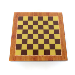 Hot bán hiện đại sang trọng kim loại màu nâu bằng gỗ bàn cờ vua quốc tế <span class=keywords><strong>backgammon</strong></span> câu đố trò chơi mảnh bộ trẻ em MDF nhựa - Product Image 6