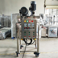 Homogénéisateur chimique personnalisé de 100 L en SUS304L, machine de mélange, machine de fabrication de cosmétiques et de shampooing