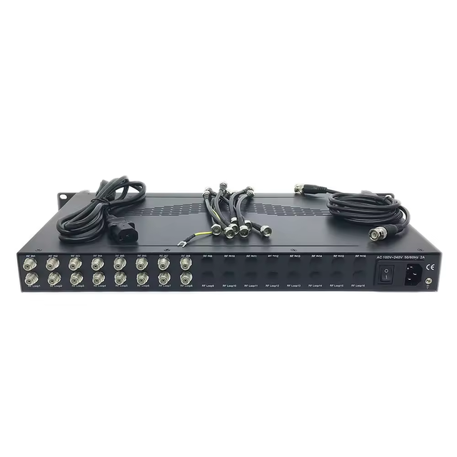 16  DVB-C  tuner to IP Gateway 3308B 2 ASI DVB S2 DVBC ISDBT ATSC iptv gateway  IPTV