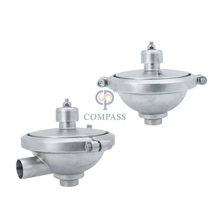 Nouvelle arrivée en stock, vanne pneumatique à pression constante soudée en acier inoxydable SMS 2 pouces 50,8 mm SS316L de qualité alimentaire - Product Image 3