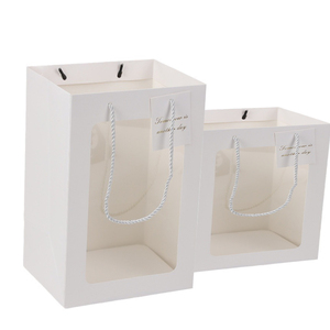 Bolsas de Papel para Envasado de Cosméticos y Ropa, Bolsas de Compra de Papel Personalizadas de Lujo en Color Verde - Product Image 6