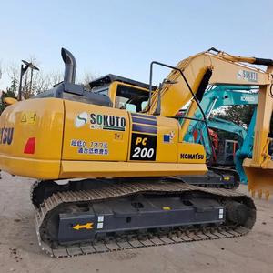 Vendu d'occasion Marque 21 tonnes Machines de construction Excavatrice d'occasion PC200 Prix bas de haute qualité - Product Image 3