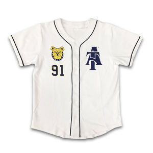 Venta al por mayor de fábrica, camiseta de béisbol deportiva para jóvenes, logotipo de equipo personalizado, diseño de impresión por sublimación, ropa deportiva de estilo callejero - Product Image 2