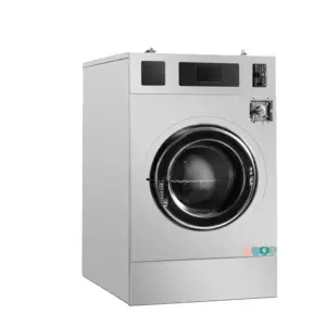 Гигиенический промышленный стиральный экстрактор для больницы с использованием 27 кг ПЛК контроллера, доступная стиральная машина с жестким креплением