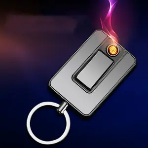 electric smart usb rechargeable cigarette lighters Mobile Phone Lighter ring car holder Smoking Accessories