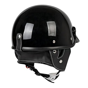 <span class=keywords><strong>Casco</strong></span> de Motocicleta Clásico Retro con Máscara de Media Cara Estilo Vintage para <span class=keywords><strong>Harley</strong></span>, Accesorios de <span class=keywords><strong>Moto</strong></span> de Seguridad - Product Image 6