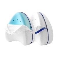 Coussin Ergonomique en Mousse à Mémoire de Forme pour Genoux, Idéal pour les Dormeurs Latéraux – Soulagement Apaisant pour le Dos, les Hanches, les Genoux, les Articulations, les Nerfs et les Muscles