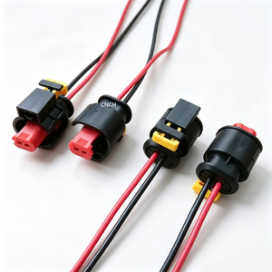 Connecteur automobile 2 broches 284556-1 AC, faisceau de câbles VVT avec prise et queue de cochon - Product Image 2
