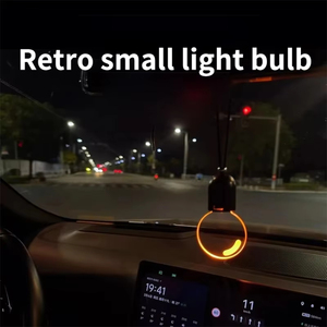 Colgante Luminoso con Forma de Sonrisa, Luz Decorativa para Coche, Lámpara LED de Ambiente, Accesorio Interior Portátil - Product Image 4