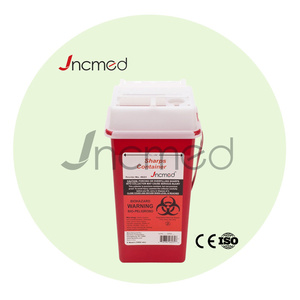Red 2-Quart dùng một lần chất thải y tế, <span class=keywords><strong>sharps</strong></span> container, và y tế kim xử lý - Product Image 1