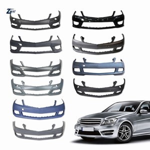Parachoques Delantero W204 C63 AMG para <span class=keywords><strong>Mercedes</strong></span>-Benz Clase C 2008-2014 C180 <span class=keywords><strong>C220</strong></span> C300, Kit de Carrocería Mejorado Estilo AMG, Ajuste Original - Product Image 5