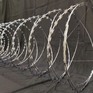 חם מוכר המפעל הסיטונאי אבטחה תער רשת גדר ברזל תיל תיל סליל עם מגולוון לסיים שימוש בכלא - Product Image 5