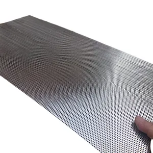 Aluminum /Stainless Steel 304 316 Round Hole Perforated Sheet Metal Square/Round Hole Perforated Metal Mesh/Punched Hole