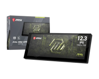Écran LCD IPS MAG VIEW XPANDER 12 de 12,3 pouces en promotion avec support en L – Trois méthodes d'installation pour le boîtier