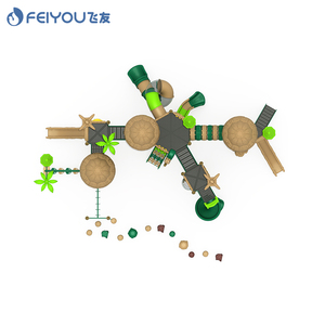 Feiyou, diversión, moldeado rotacional, parque infantil <span class=keywords><strong>en</strong></span> <span class=keywords><strong>el</strong></span> parque - Product Image 3