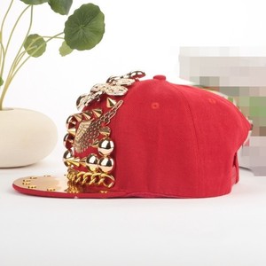 Nuevas mujeres moda Chic algodón Rock y punk estilo papá sombreros Golf tenis deportes béisbol sombrero protección solar camionero sombrero con cadena - Product Image 2