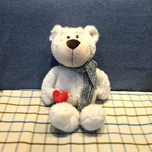 คู่สไตล์วาเลนไทน์ตุ๊กตาหมีเท็ดดี้ของเล่นของเล่นก่อนนอนวาเลนไทน์ยัดไส้สัตว์ของเล่นรัก <span class=keywords><strong>NICI</strong></span> ตุ๊กตาหมีเท็ดดี้ตุ๊กตาหัวใจ - Product Image 2