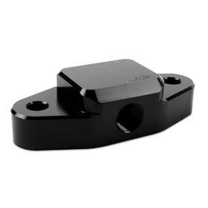Cubierta de Derivación del Enfriador de Aceite del Motor LS, 2 Puertos NPT de 1/8, Pieza de Repuesto de Aleación de Aluminio para Motor LS - Product Image 4