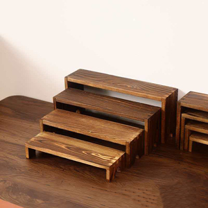 Étagère de rangement multi-niveaux en bois écologique pour figurines, boîtes mystères, présentoir à bijoux multifonctionnel - Product Image 2