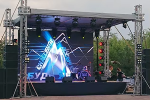 Studio esterno P10 noleggio Display a LED ZHONGMING tecnologia Display a LED Guoxing optoelettronica pubblicità cartellone fornitore - Product Image 4