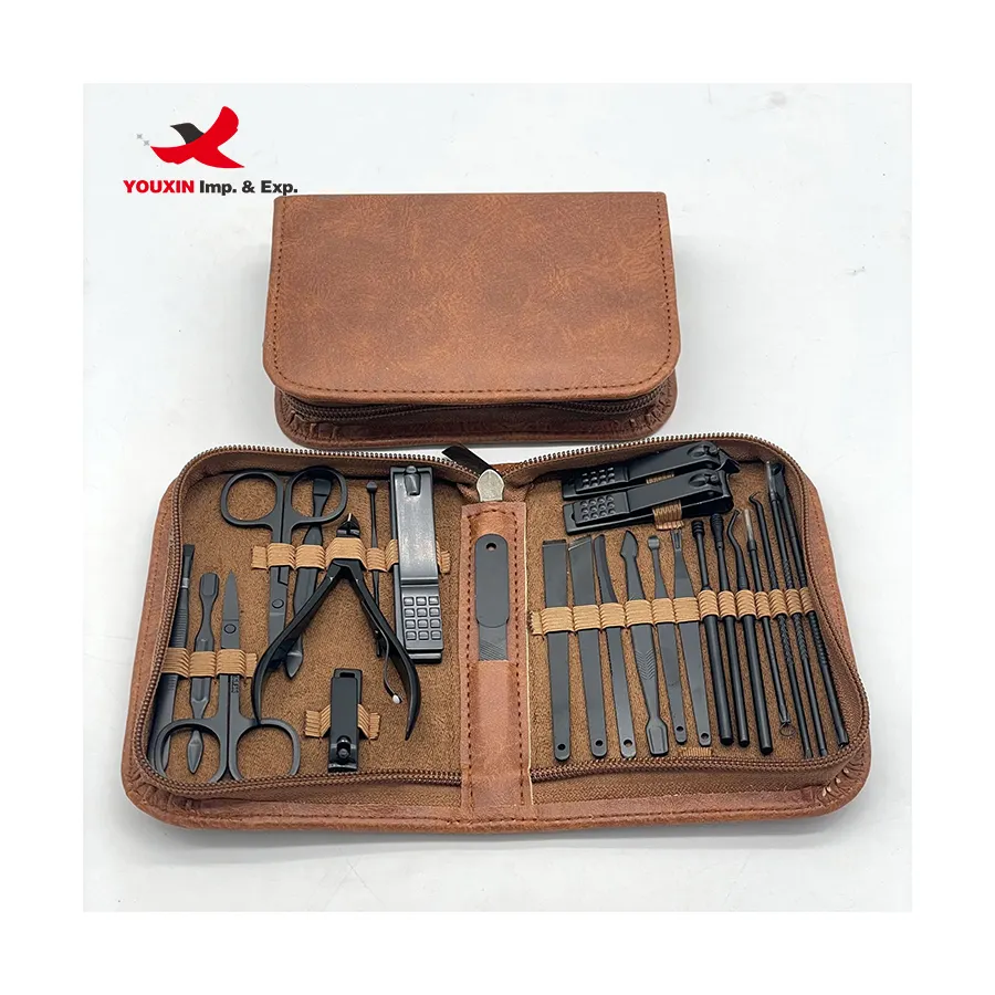 Groothandel Manicure Set Professionele Nagelknipper Kit Roestvrijstalen Manicure Kit, Nagelverzorgingsgereedschap