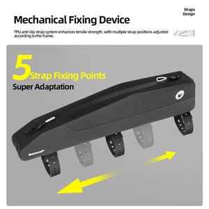 Sacoche de cadre de vélo étanche Rhinowalk 2L, sacoche de cadre fixée par boulons pour vélo de route, gravel et <span class=keywords><strong>VTT</strong></span> - Product Image 5