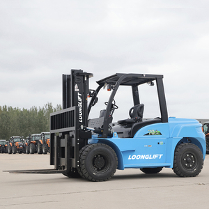 Heavy-Duty 5-7 Ton Lithium Electric Counterbalance Forklift with IP54 Protection & Dual-<b>Pump</b> Hydraulic System for Cold Storage - Product Image 3