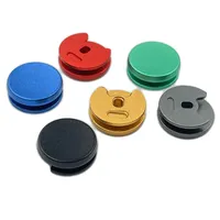 Joystick analogique pour NEW3DS, 3DSXL, NEW3DSXL, 2DS, 3DS, capuchon circulaire en métal de remplacement pour console de jeu Nintendo