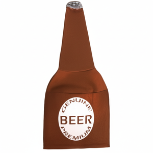 Cappello da secchio Design bottiglia di birra luna asciugamano bianco - Product Image 1