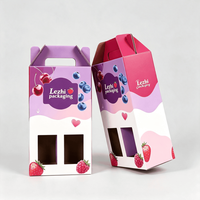 Boîte cadeau de luxe en carton ondulé recyclé pour vin, avec logo gaufré personnalisé, idéale pour les boissons énergisantes